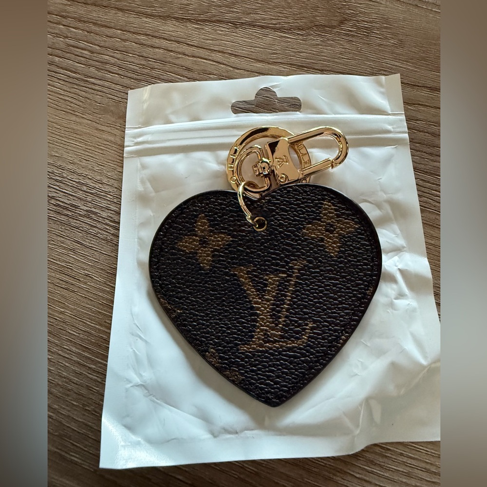 FASHION Faux Leather Double Sided Keychain/Bag Charm